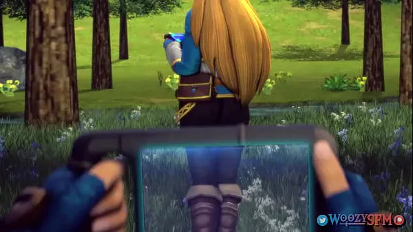 Zelda and Link – X-Ray nude animation (WoozySFM) [SFM]